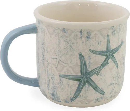 Vista 28 de Boston International Taza de cerámica para café/té, 12 onzas, Bee Haven