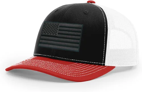 Vista 140 de Joe's USA Richardson 112 - Gorras de camionero con parche gráfico personalizado - Gorras estructuradas de cinco y seis paneles Richardson Premium
