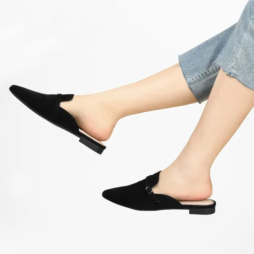 Vista 4 de Ankis Zapatos planos para mujer, mulas, caminar