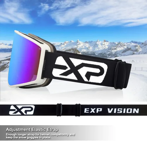 Vista 6 de EXP VISION Gafas de Esquí/Snowboard Parent-child Gafas de Nieve Sobre Gafas para Hombres, Mujeres, Adolescentes y Niños