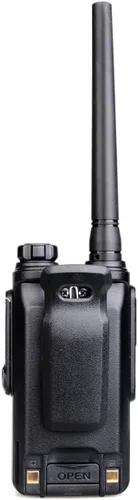 Vista 14 de Retevis Walkie Talkies impermeables RT47 IP67 con micrófono, construcción Negro