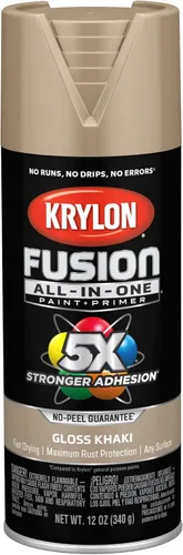 Vista 13 de Krylon Fusion - Pintura en aerosol adhesiva todo en uno para uso en interiores y exteriores, 12 onzas, vidrio de playa