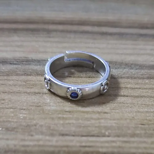 Vista 2 de Shopular Anillo de plata de castillo móvil de anime, anillos de Sophie, joyería de cosplay, regalo de cumpleaños de Navidad