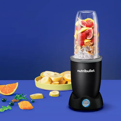 Vista 6 de NutriBullet® Pro+ de 1200 vatios - Licuadora personal con función de pulso SKU – Negro mate
