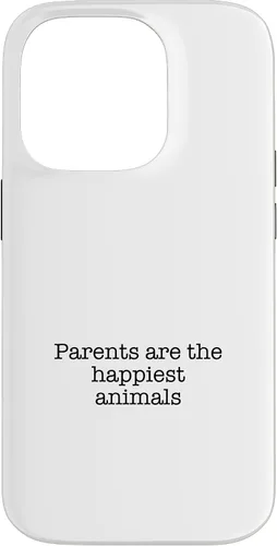 Vista 17 de iPhone 16 Parents are the happiest animals Case