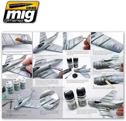 Vista 3 de AMMO MIG-4513 Número 14. Inglés de metal pesado, Multicolor