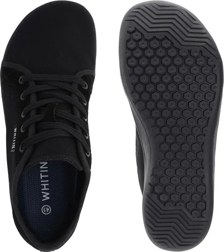 Vista 5 de WHITIN Zapatos descalzos de lona para hombre puntera ancha Suela sin caída