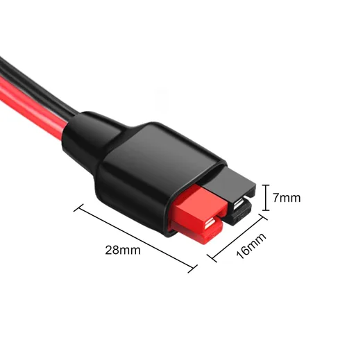 Vista 9 de Kit de conector de cable de panel solar 10 AWG, compatible con conector solar y conector Anderson para RV, Goal Zero Yeti, Renogy generador solar