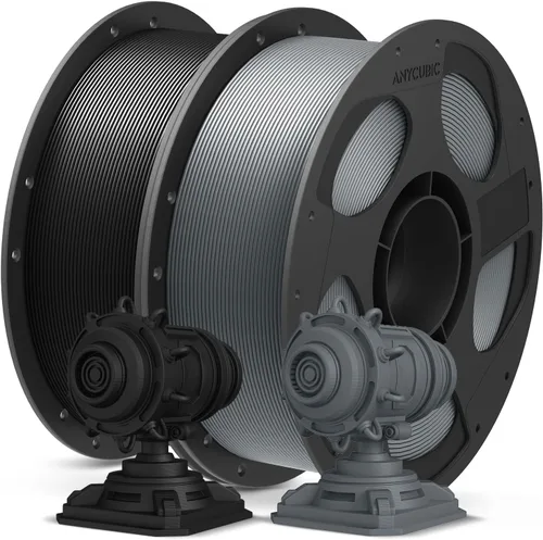Vista 11 de ANYCUBIC Filamento PLA Plus (PLA+), paquete de filamento para impresora 3D de 0.069 in, alta dureza, precisión dimensional +/- 0.001 in, impresión