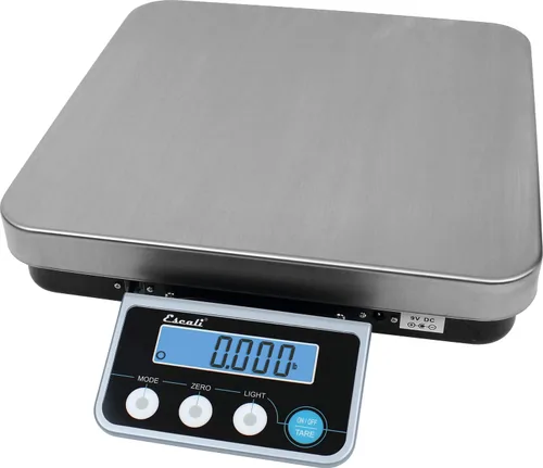 Vista 2 de San Jamar SCDGPC13 - Báscula digital de alimentos y cocina con control de porciones grandes, capacidad de 13 lb