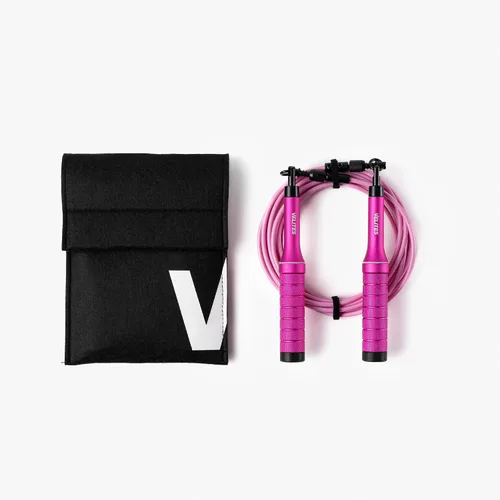 Vista 12 de Velites - Cuerda de saltar Earth 2.0 - Cuerda oficial de juegos CrossFit - Cuerda de velocidad profesional de aluminio para doble bajo, fitness