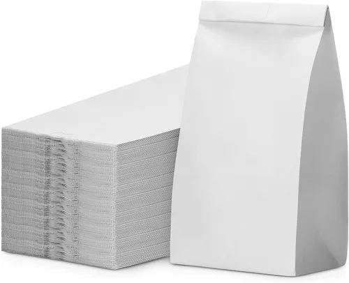 Vista 18 de Culinware Bolsas de papel kraft de 2 libras, bolsas de papel marrón duraderas para aperitivos, sándwich, pasteles, palomitas de maíz, comestibles