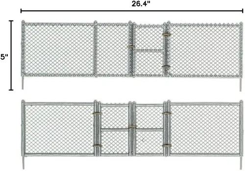 Vista 6 de Woodland Scenics A2983 HO Scale Chain Link Fence