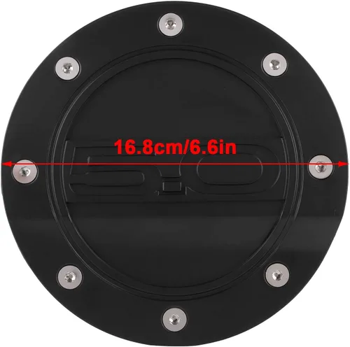 Vista 8 de Fydun Fuel - Cubierta de puerta de combustible para todos los modelos 2015-2021