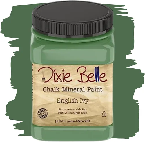 Vista 291 de Pintura para muebles con acabado de tiza Dixie Belle Paint Company - Amatista (4oz) - Pintura mineral de tiza chic púrpura profundo mate