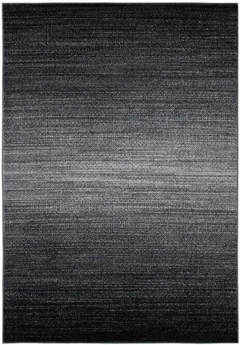 Vista 37 de SAFAVIEH Adirondack Collection - Alfombra decorativa, 2 pies 6 pulgadas x 4 pies, color negro y gris, diseño moderno, no desprende pelusa y de fácil