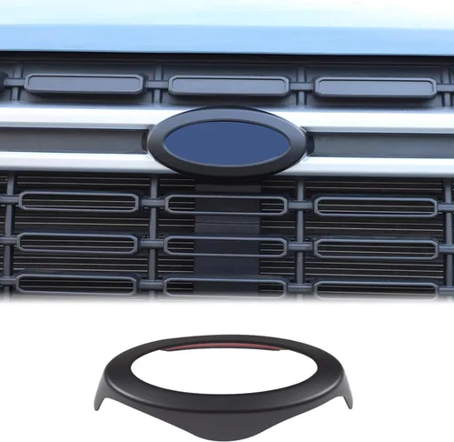 Vista 10 de Emblemas delanteros y traseros para auto, anillo, cubierta, compatible con Ford Maverick 2022-2024, emblema de maletero trasero, emblema