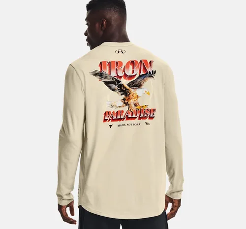 Vista 2 de Under Armour Camiseta de manga larga Project Rock Outlaw para hombre