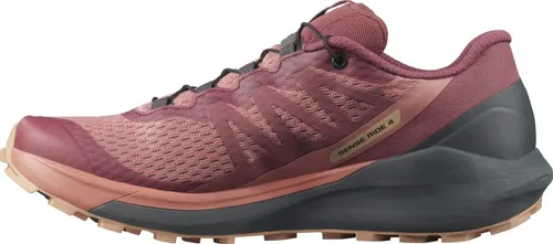Vista 4 de Salomon Sense Ride 4 - Tenis de correr para mujer, Azul Blanco