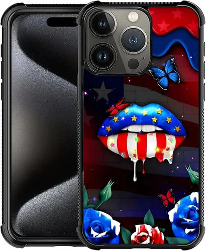 Vista 13 de Funda compatible con iPhone X/XS, diseño de bandera estadounidense de béisbol, TPU suave, a prueba de golpes, de vidrio templado, para iPhone X/XS