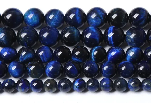 Vista 91 de 100 cuentas de piedra multicolor natural de 0.236 pulgadas (0.236 in), cuentas espaciadoras sueltas redondas para hacer pulseras, collares, aretes