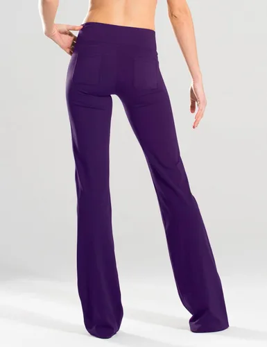 Vista 100 de Safort Pantalones de yoga con entrepierna de 28" 30" 32" 34"más amplios en la parte inferior para botas altas, 4 bolsillos, UPF50+