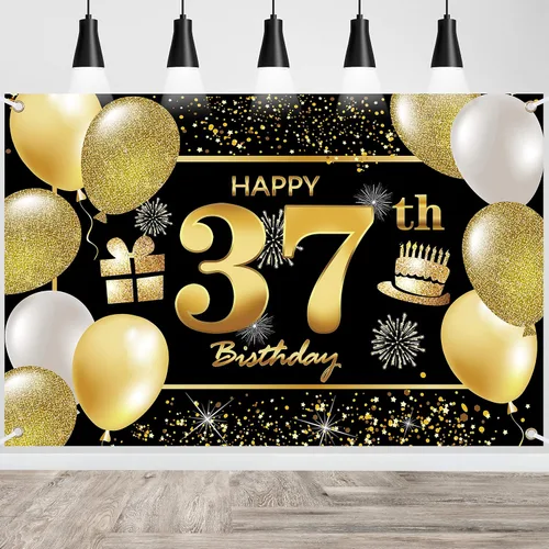 Vista 49 de Cartel de 1er feliz cumpleaños - Decoraciones para fiesta de cumpleaños de hombres