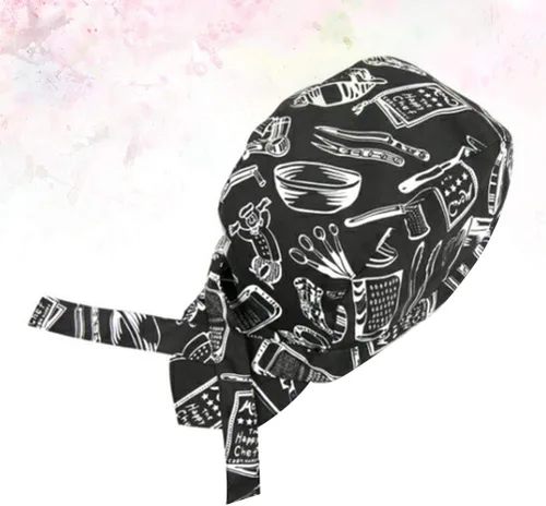 Vista 7 de KESYOO - Gorro de cocina para camarero, diseño creativo