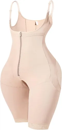 Vista 3 de Full Body Shapewear for Women Tummy Control Shapewear Bodysuit Colombian Fajas for Women Mid Thigh Body Shaper Stage 1 2 Faja