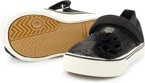 Vista 5 de MORGAN & MILO Zapatos Dazzle Mary Jane para niños pequeños y niñas, talla 6 a 13
