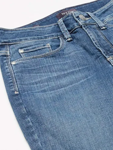 Vista 7 de NYDJ - Pantalones Marilyn de mezclilla rectos para mujer.