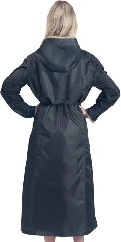 Vista 4 de Cloudnine - Abrigo para mujer, color negro y dorado