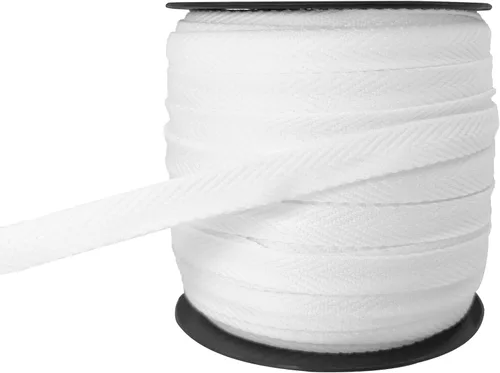Vista 15 de Cinta de sarga negra 3/8" x 50yd para coser Negro 003