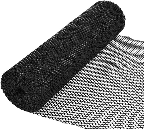 Vista 8 de TORIS Malla de alambre de pollo de plástico Malla hexagonal de plástico para aves de corral Valla de alambre de pollo de plástico extruido Red