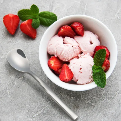 Vista 9 de Cucharas de helado de acero inoxidable de 12 piezas, cuchara de yogur