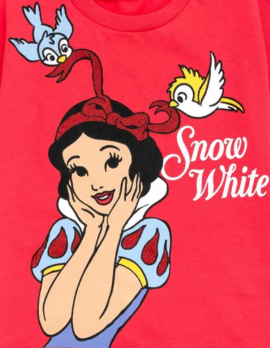Vista 4 de Disney Conjunto de camiseta y leggings de princesa para niñas pequeñas y grandes
