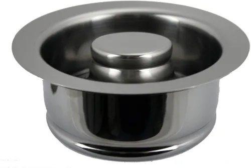 Vista 8 de Westbrass R2089-62 - Brida de drenaje y tapón de eliminación de residuos para fregadero de cocina de 4-1/4 pulgadas, 1 paquete, negro mate