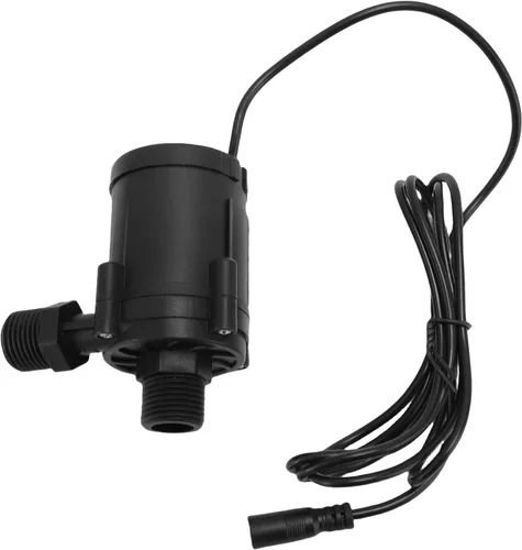 Vista 5 de Drfeify Bomba sumergible para piscina de peces, motor sin escobillas de 24 V, tarifa de 1000 lh para acuarios y estanques