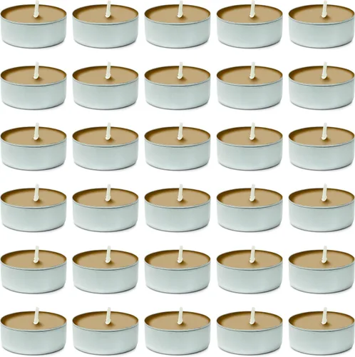 Vista 7 de DecorRack 30 velas aromáticas de orquídea de ángel, aroma agradable, aromaterapia, decoración perfumada del hogar, velas votivas de larga duración