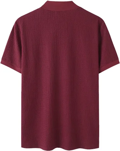 Vista 4 de Mens Thermal Turtleneck Fleece Lined Compression Shirt Mock Turtle Neck Short Sleeve Base Layer Pullovers Sweater Tops