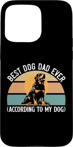 Vista 31 de Rottweiler Dog Lover Gift, Best Dog Dad Ever, Rottie Father Case for iPhone 17