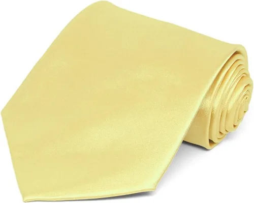 Vista 328 de tiemart Corbata de color sólido para hombre Longitud estándar
