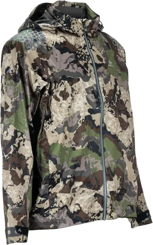 Vista 3 de Pnuma Outdoors 3L Element Proof Rain Jacket, 100% Waterproof, Breathable, 3-Piece Hood, (3L-JK)