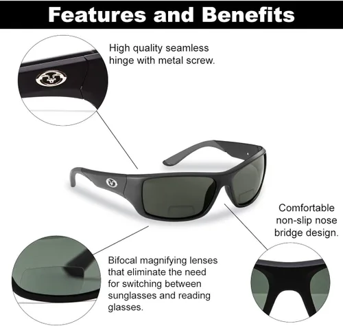 Vista 4 de Flying Fisherman Triton Readers Sunglasses