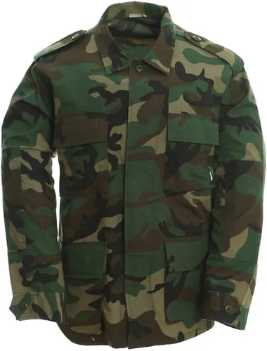 Vista 2 de LANBAOSI Conjunto táctico BDU uniforme de combate para hombre, camisa militar, chaqueta y pantalones