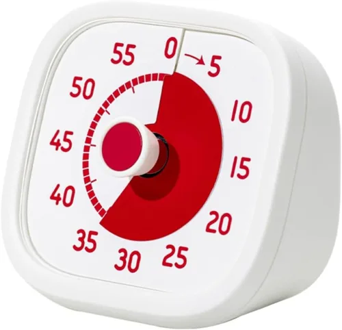 Vista 12 de Temporizador visual para niños, temporizador de tiempo, temporizador de 60 minutos para niños para aula, oficina en casa, temporizador de cuenta