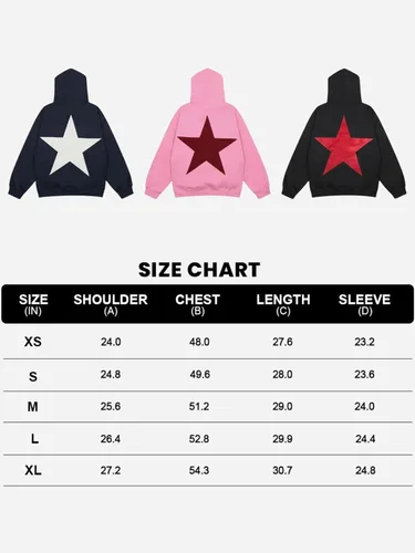 Vista 6 de Aelfric Eden Sudaderas con capucha de gran tamaño Y2K con capucha con capucha de moda Streetwear unisex