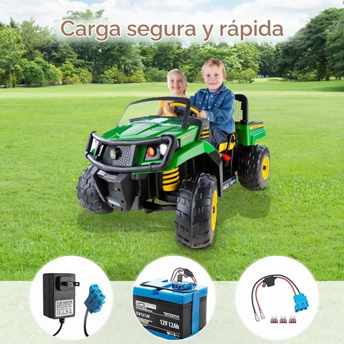 Vista 9 de Cargador de batería de 12 V para batería Peg Perego de 12 voltios, conector de arnés de cable compatible con batería Peg Perego, diseñado