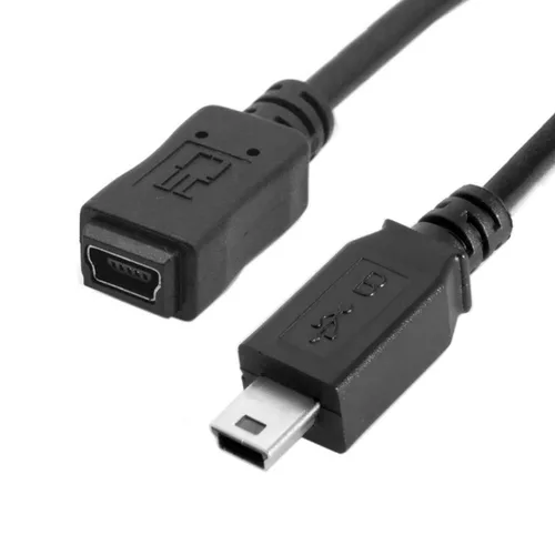 Vista 9 de chenyang Mini USB Cable de Extensión USB 2.0 Mini USB 5Pin Macho a Hembra Adaptador de Cable de Extensión de Alimentación de Datos 1.6 pies