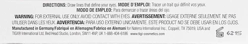 Vista 3 de TIGI Cosmetics Black Patent Delineador de ojos líquido, 0.08 onzas líquidas